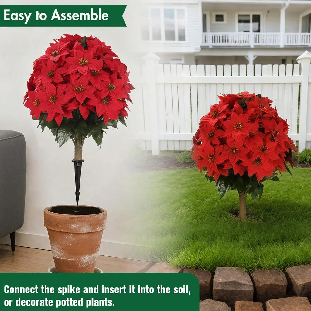 Cemetery Flower Holder Stake Floral Vase Outdoor Yard Garden
