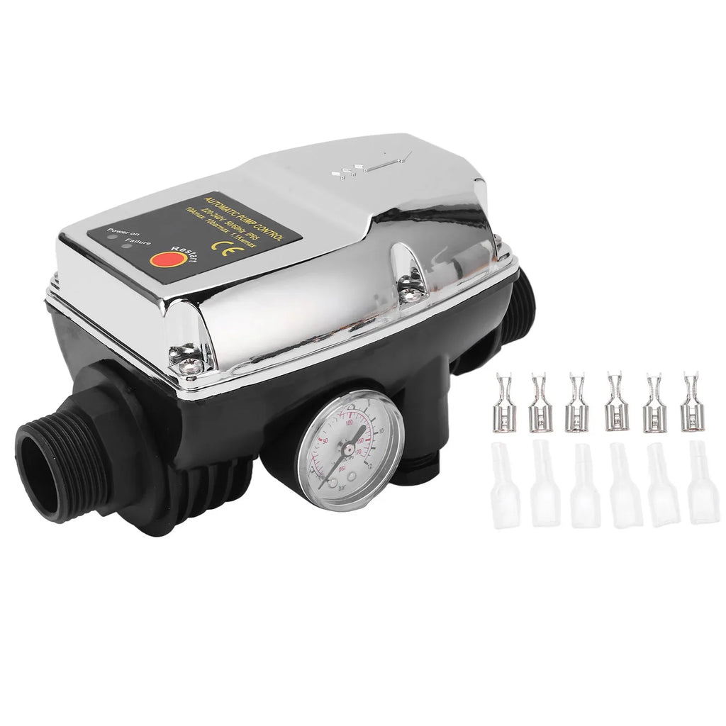 Water Pump Controller Silver Waterproof ABS Housing Intelligent
