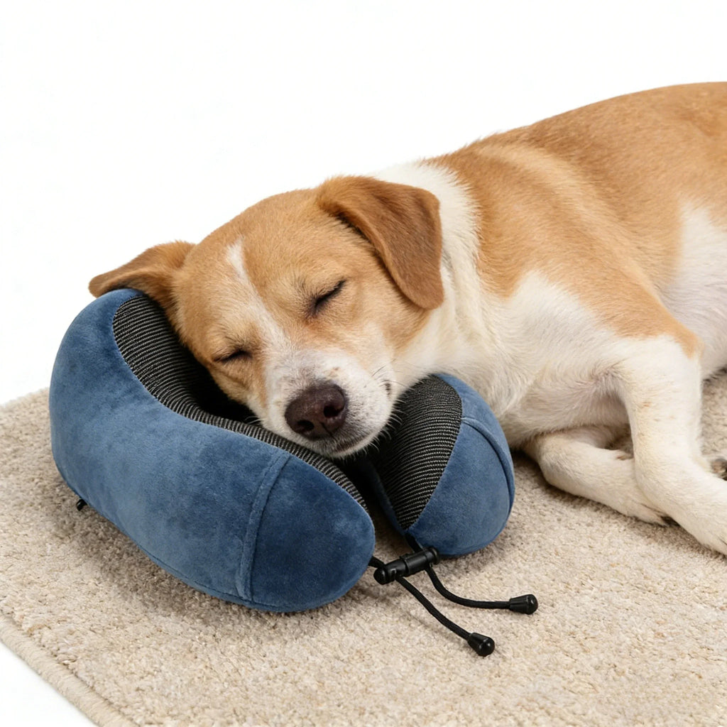 U Shaped Memory Foam Travel Neck Pillow Ergonomic Soft Cervical