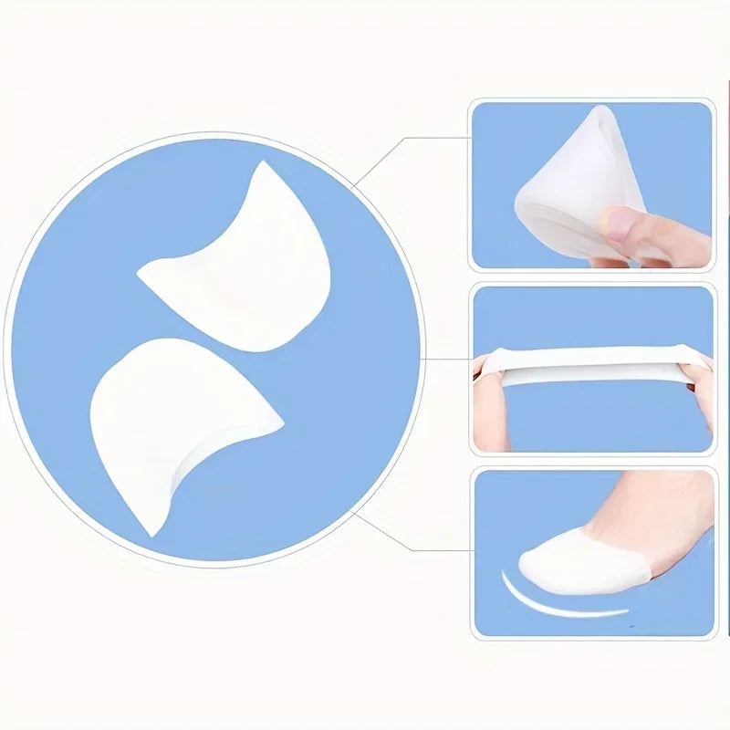 Silicone Gel Toe Caps | Ballet Pointe Dance Toe Protectors