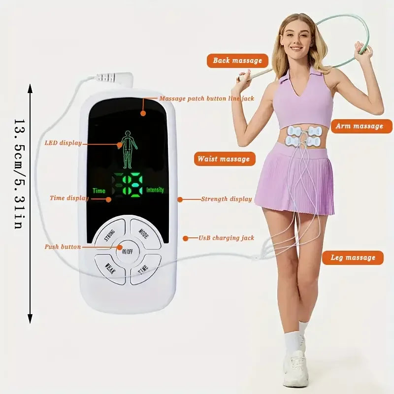 Mini Digital Neck Muscle Massager | Multiple Modes Device