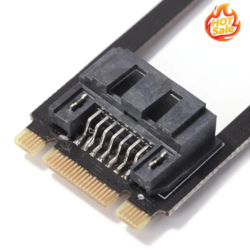 M.2 NGFF to SATA 7-Pin Adapter Card – 2242 2260 2280 SSD