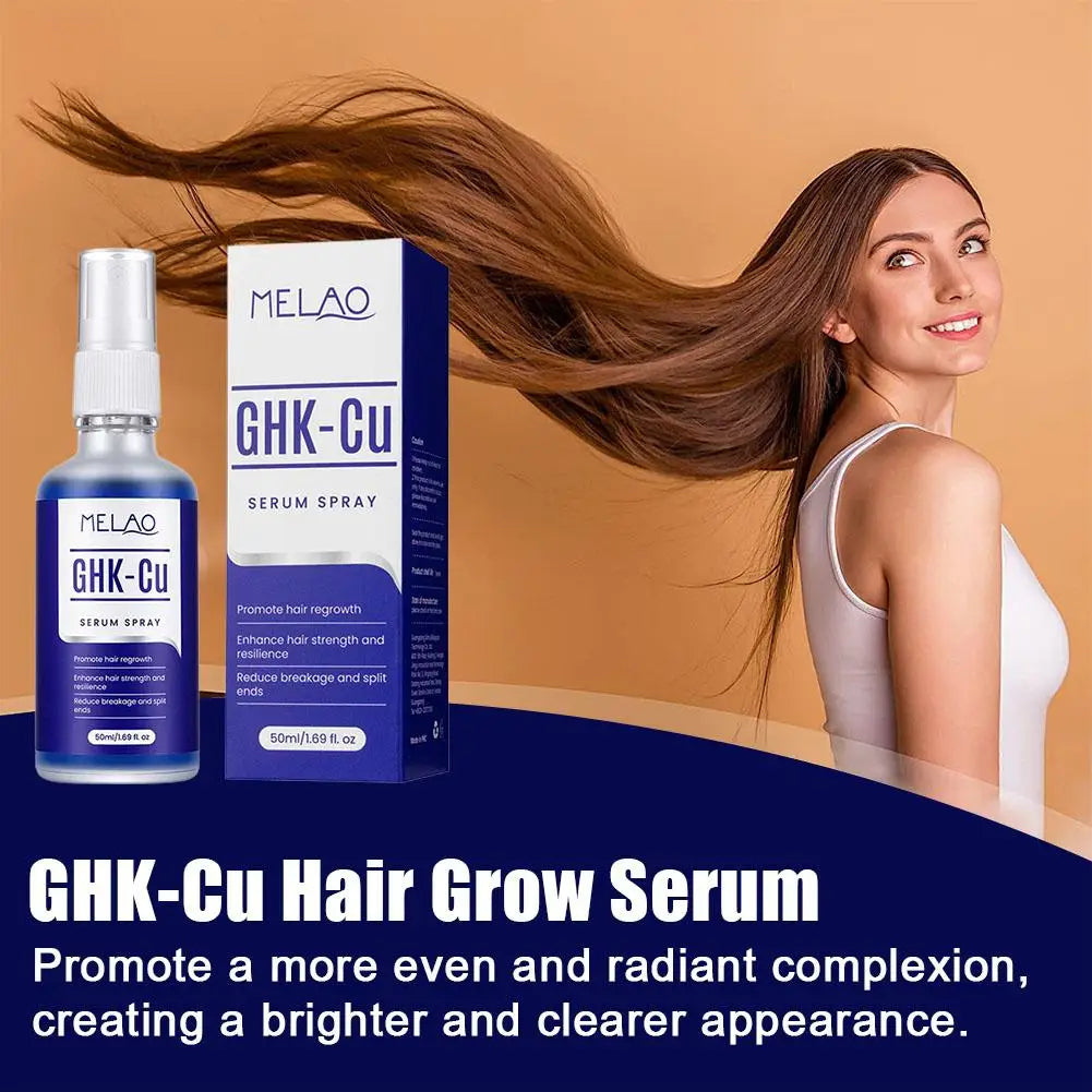 GHK-Cu Copper Peptide Hair Growth Serum 50ml | Thicker Hair
