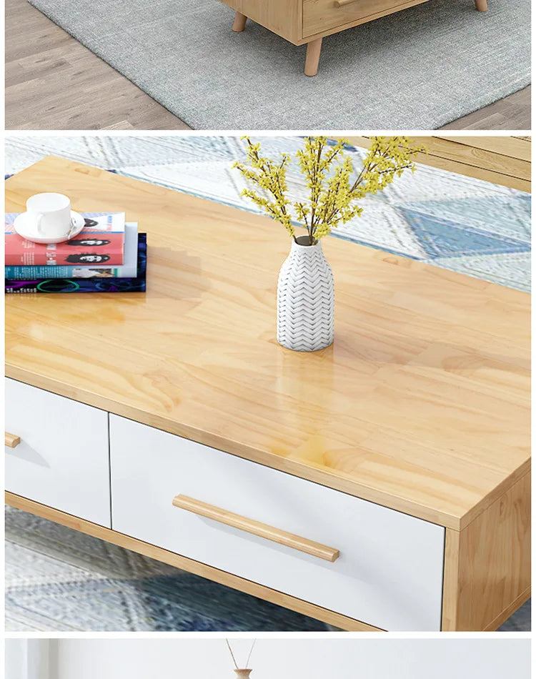 Natural Rubberwood Cabinet Handles & Drawer Knobs | Rural Style