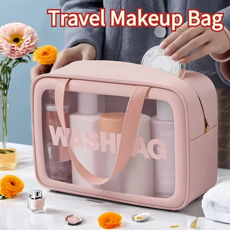 Wet-dry Separation Makeup Bag Portable Toiletry Travel Essentials
