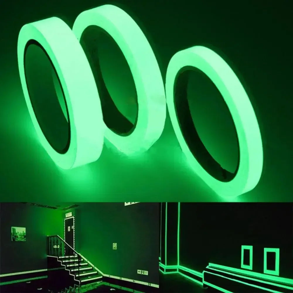 Glow in the Dark Double-Sided Tape – Fluorescent Safety Tape