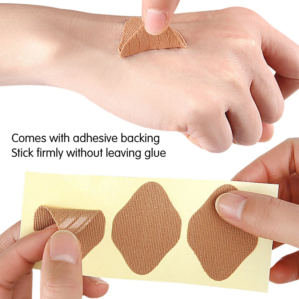 Transparent Heel Pads 30 Pcs – Anti-Blister Shoe Cushion Stickers