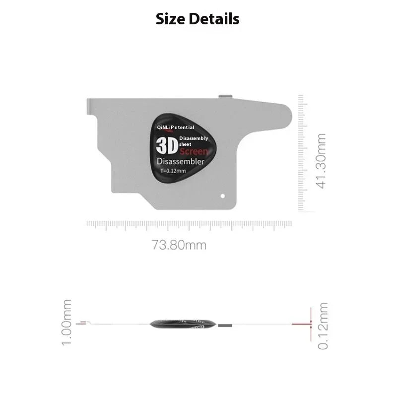 Phone Screen Pry Tool – Stainless Steel Disassembly Kit