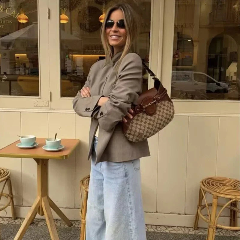 Women's Elegant Spring Blazer Jacket | Travel & Holiday Style