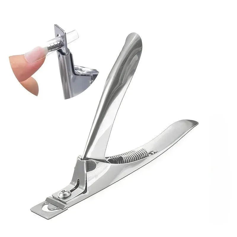 Acrylic Nail Clippers – Adjustable Stainless Steel Gel Nail Cutter