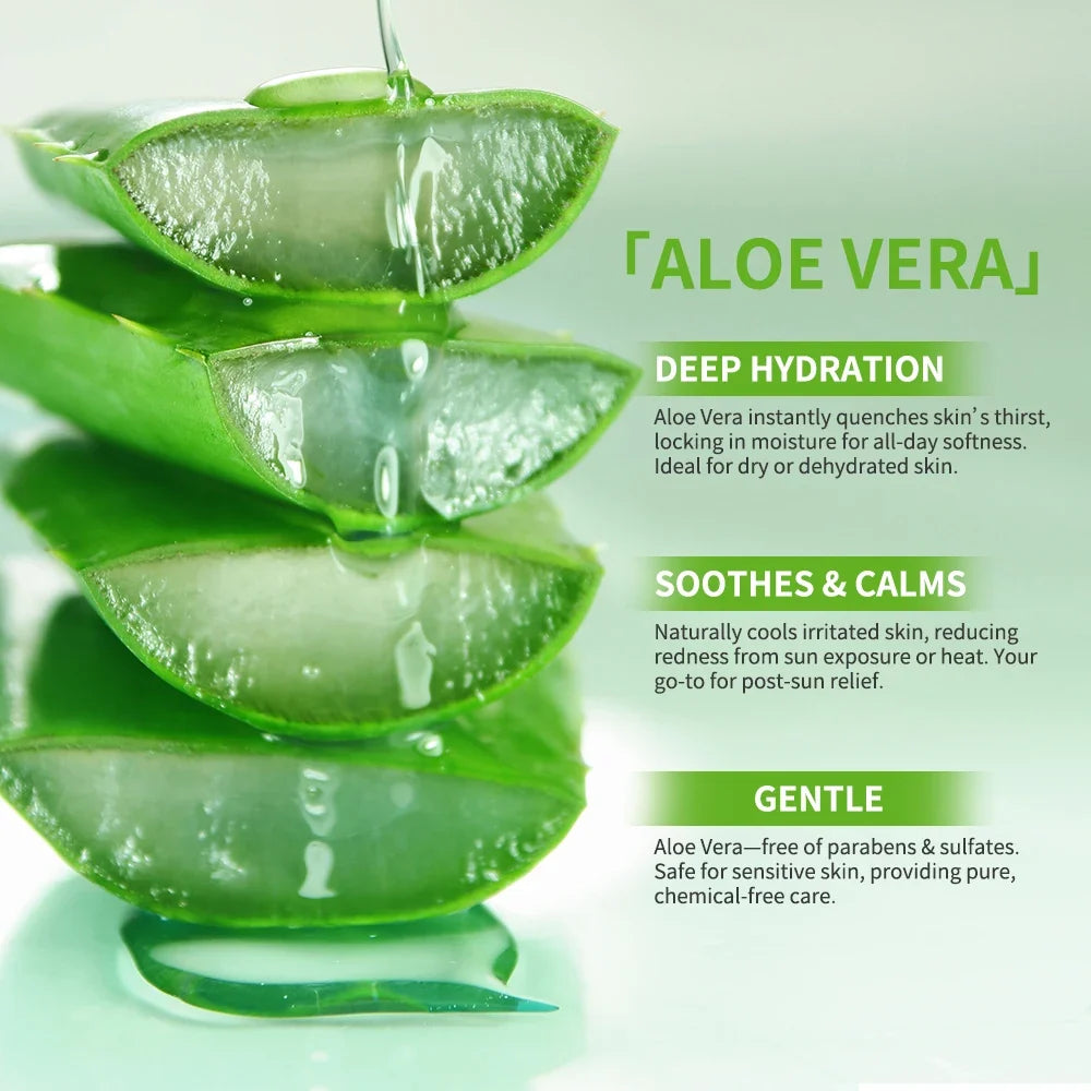 Aloe Vera 6-Piece Skin Care Set – Hydrating & Brightening Kit