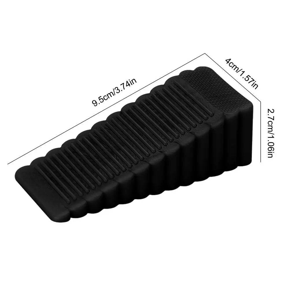 Silicone Wedge Door Stopper – Reusable & Shock-Absorbent