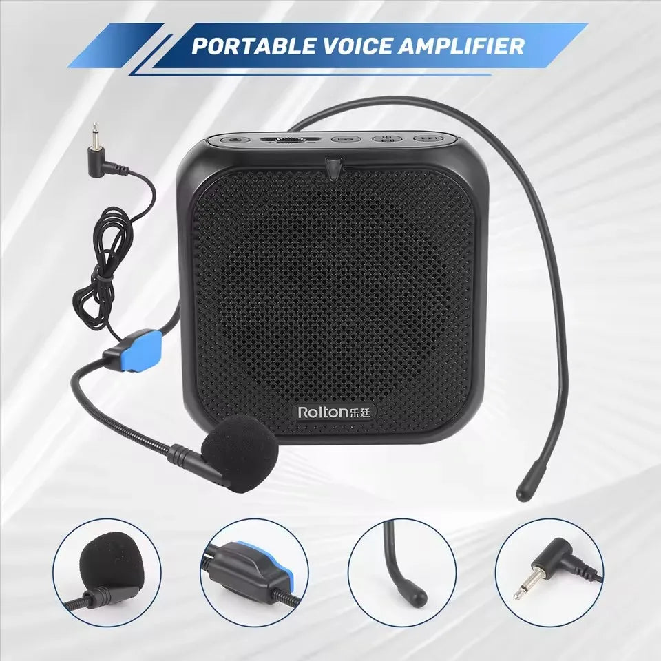 Rolton K400 Voice Amplifier with Headworn Microphone Kit