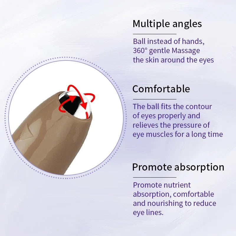 O'CHEAL Hyaluronic Acid Eye Cream Roller | Anti-Aging Serum