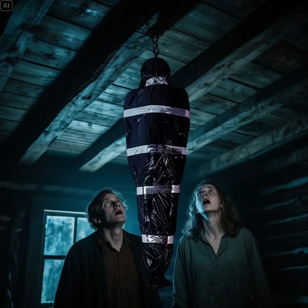 5ft Inflatable Hanging Corpse Prop | Haunted House Halloween Decor