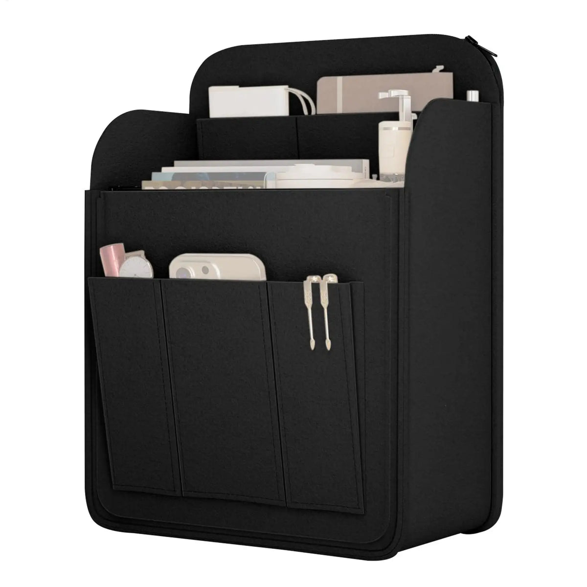 Felt Backpack Insert Organizer – Multi-Pocket Storage Bag