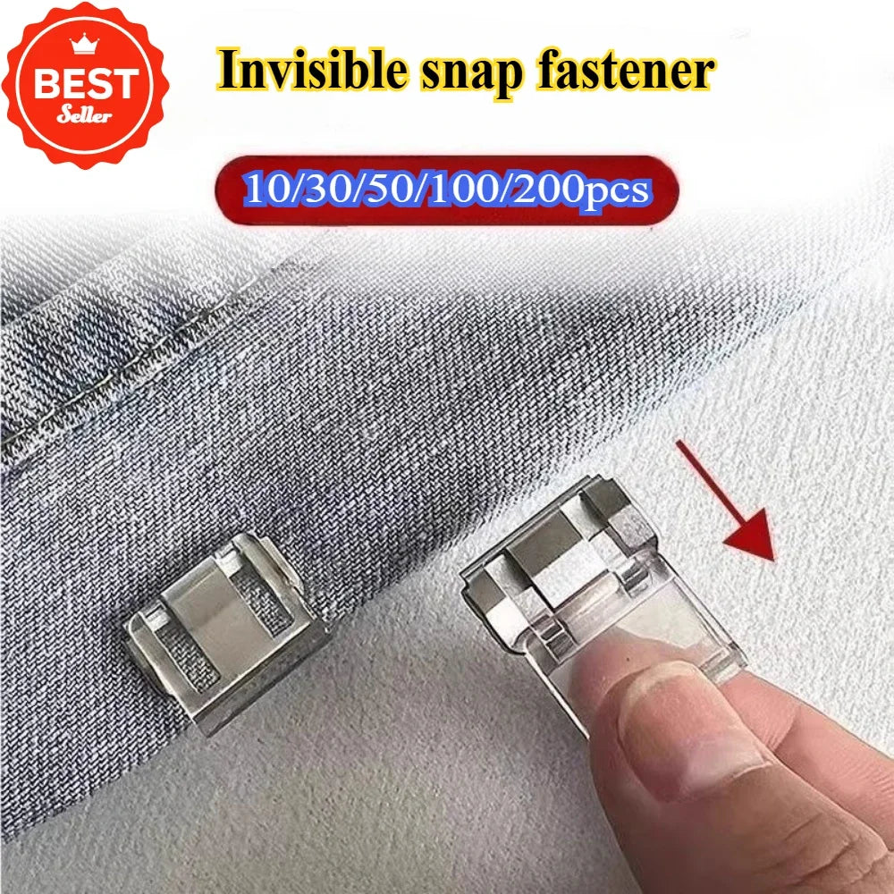 Invisible Sewing Clips – Anti-Slip Fabric & Trouser Fixing Clips