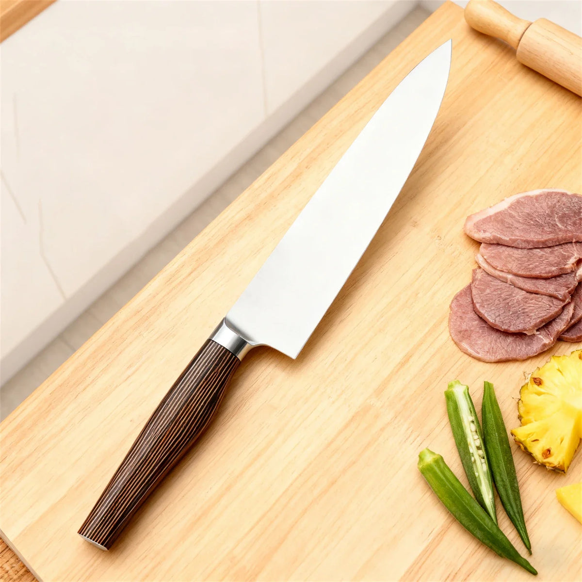 Professional Chef Knife – Sharp Stainless Steel Non-Slip Handle