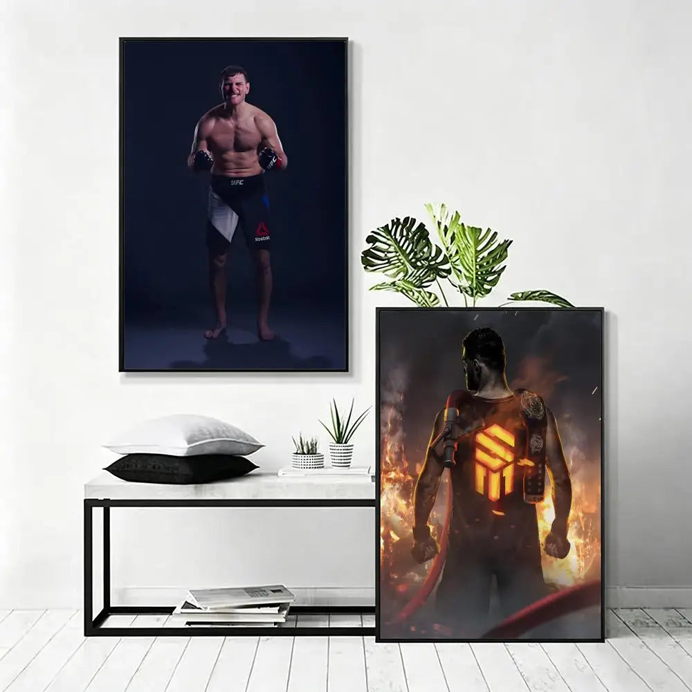 Stipe Miocic Boxer HD Art Poster – Waterproof Wall Decor