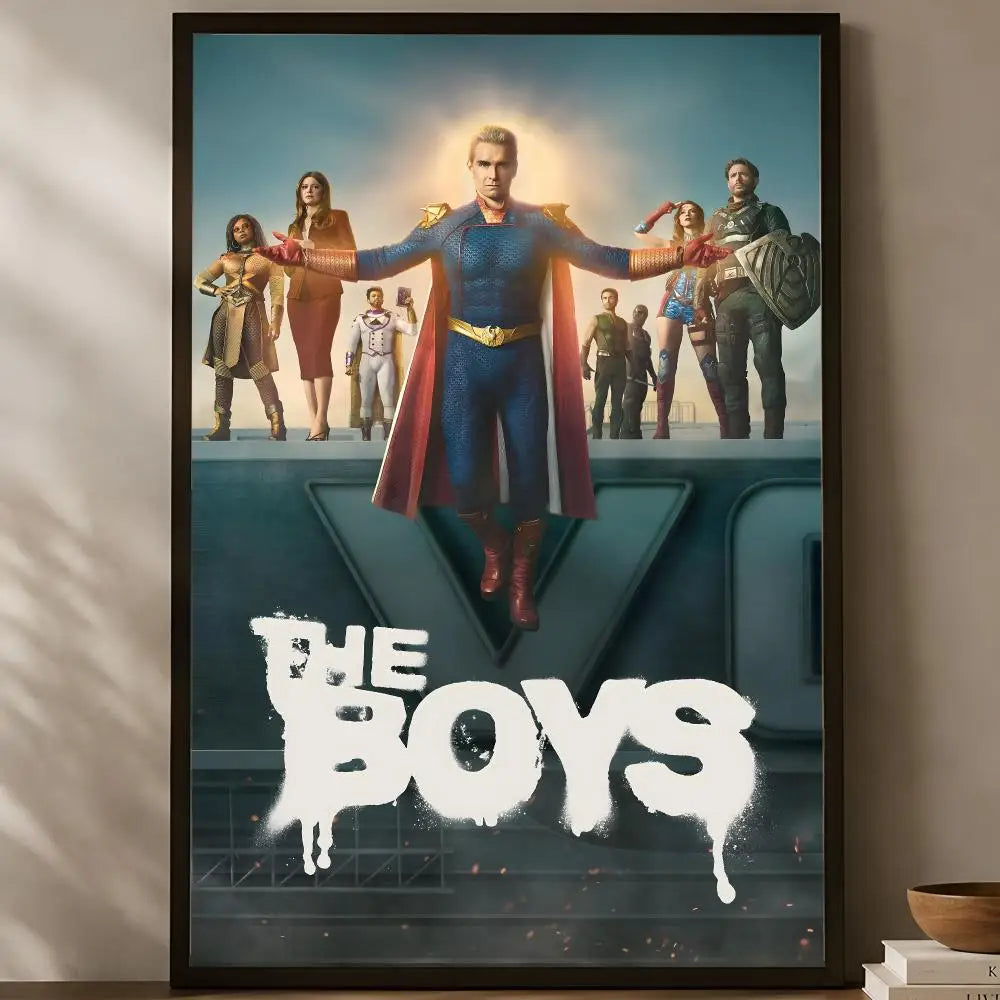 The Boys TV Series Self-Stick HD Wall Poster – Waterproof Art