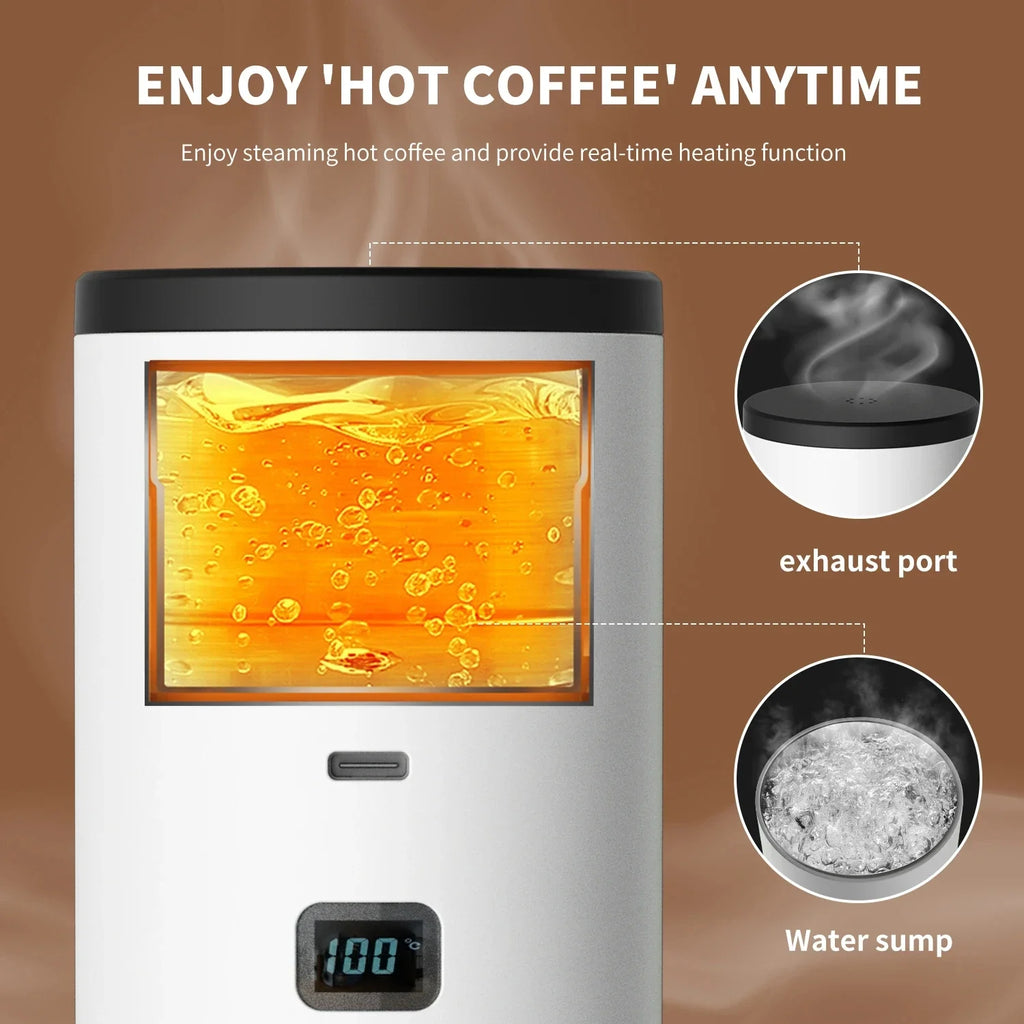 HOMEFISH Portable Wireless Capsule Coffee Machine 15BAR 3-in-1