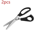 Stainless Steel Pinking Shears – Zigzag Sewing Scissors