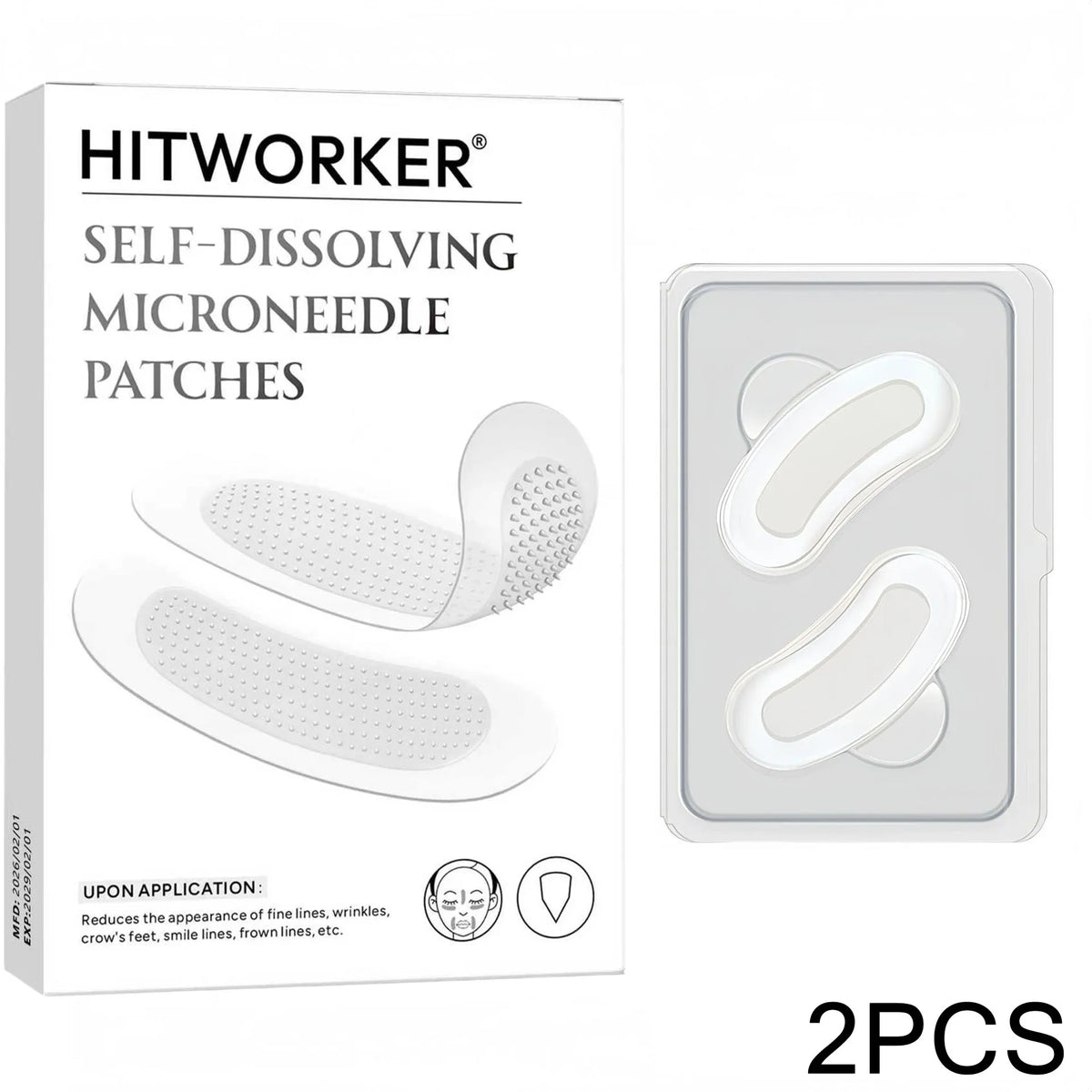 Microneedle Collagen Eye Patches – Hydrating & Firming Mask