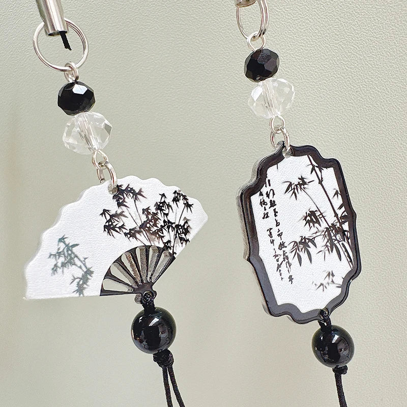 Chinese Retro Tassel Keychain – Phone Lanyard & Bag Charm