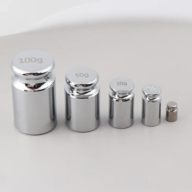 M1 Chrome Calibration Weights Set 2g–100g for Digital Scales