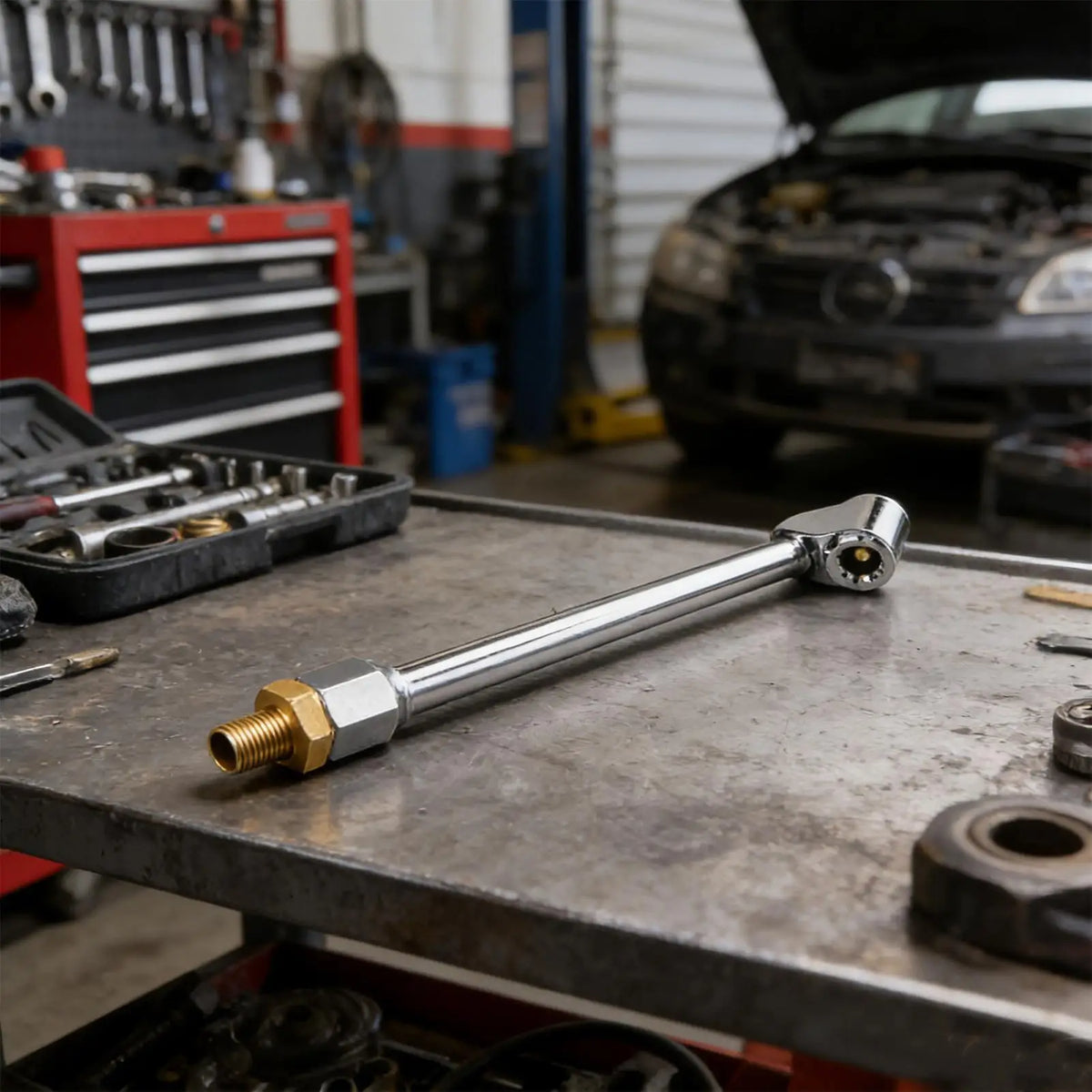 Heavy-Duty Tire Air Chuck Quick Connect – Car, Bike & RV