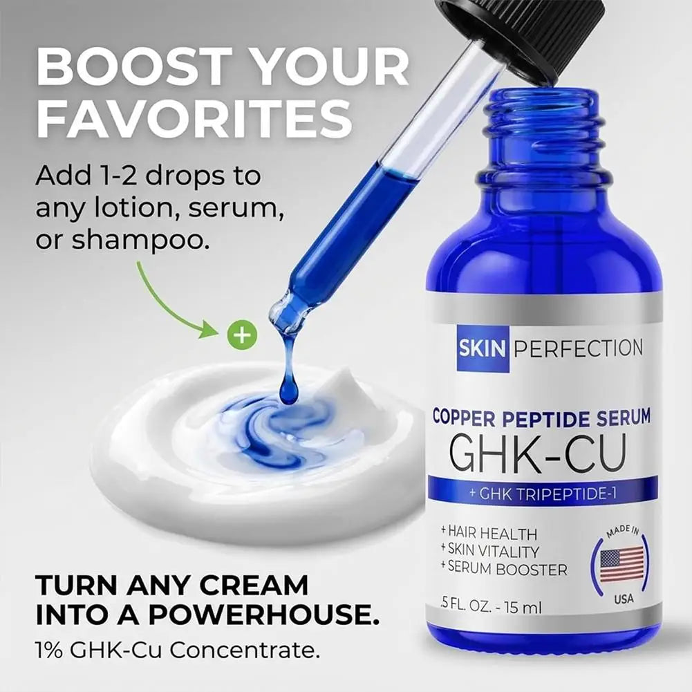 GHK-Cu Facial Serum – Deep Hydration & Skin Repair, 15ml