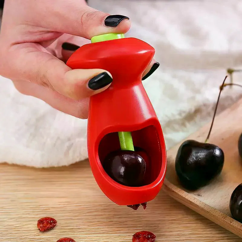 Cherry Pitter – BPA-Free Pit Remover for Baking & Jam Making