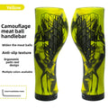 Lock-On Skull Bike Grips – Anti-Slip TPE MTB Handlebar Grips