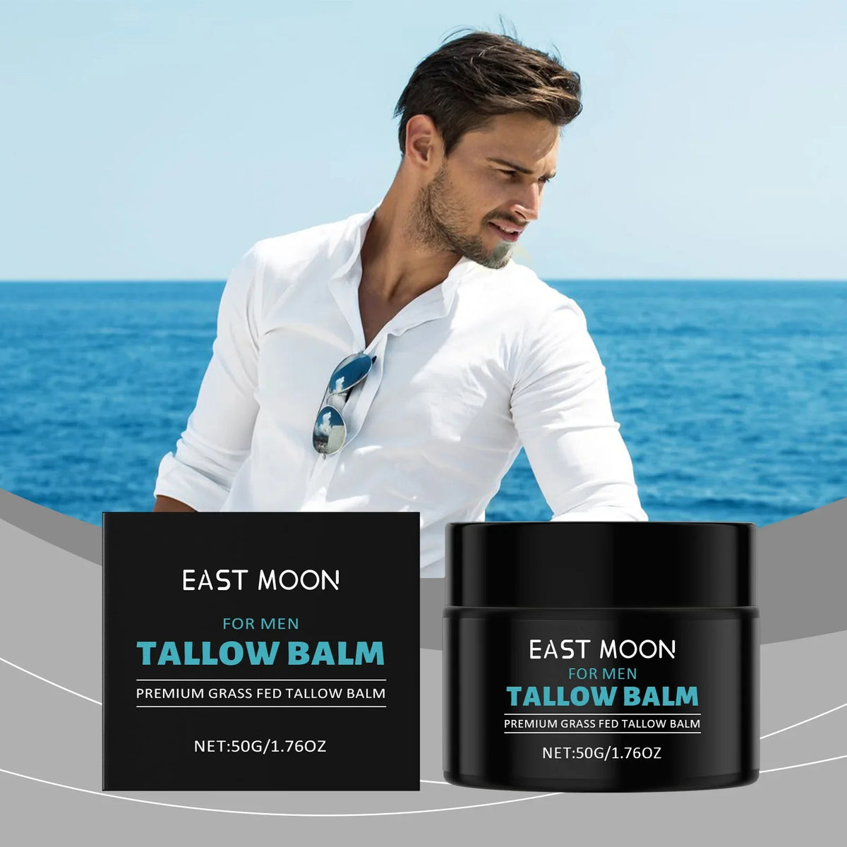 Men's Tallow Balm – Anti-Aging Face Moisturizer | 50g