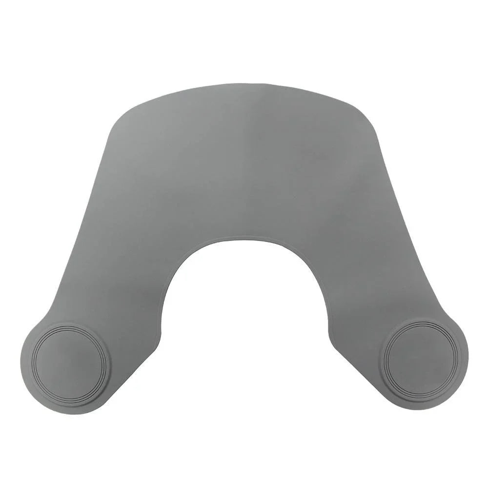 Silicone Waterproof Barber Hair Cutting & Dyeing Neck Collar Shawl