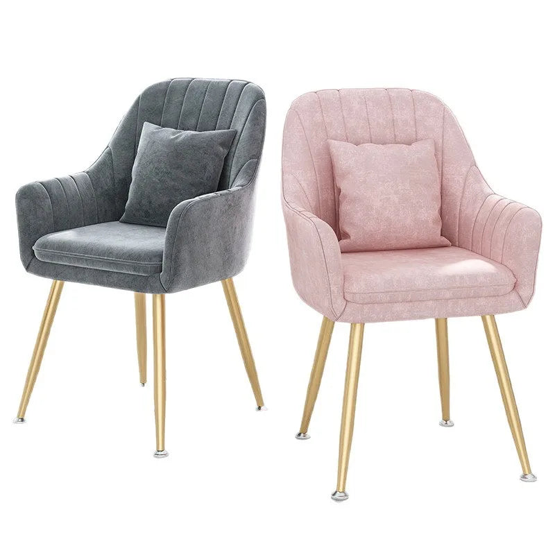 Light Luxury Vanity Chair – Makeup & Nail Art Dressing Stool
