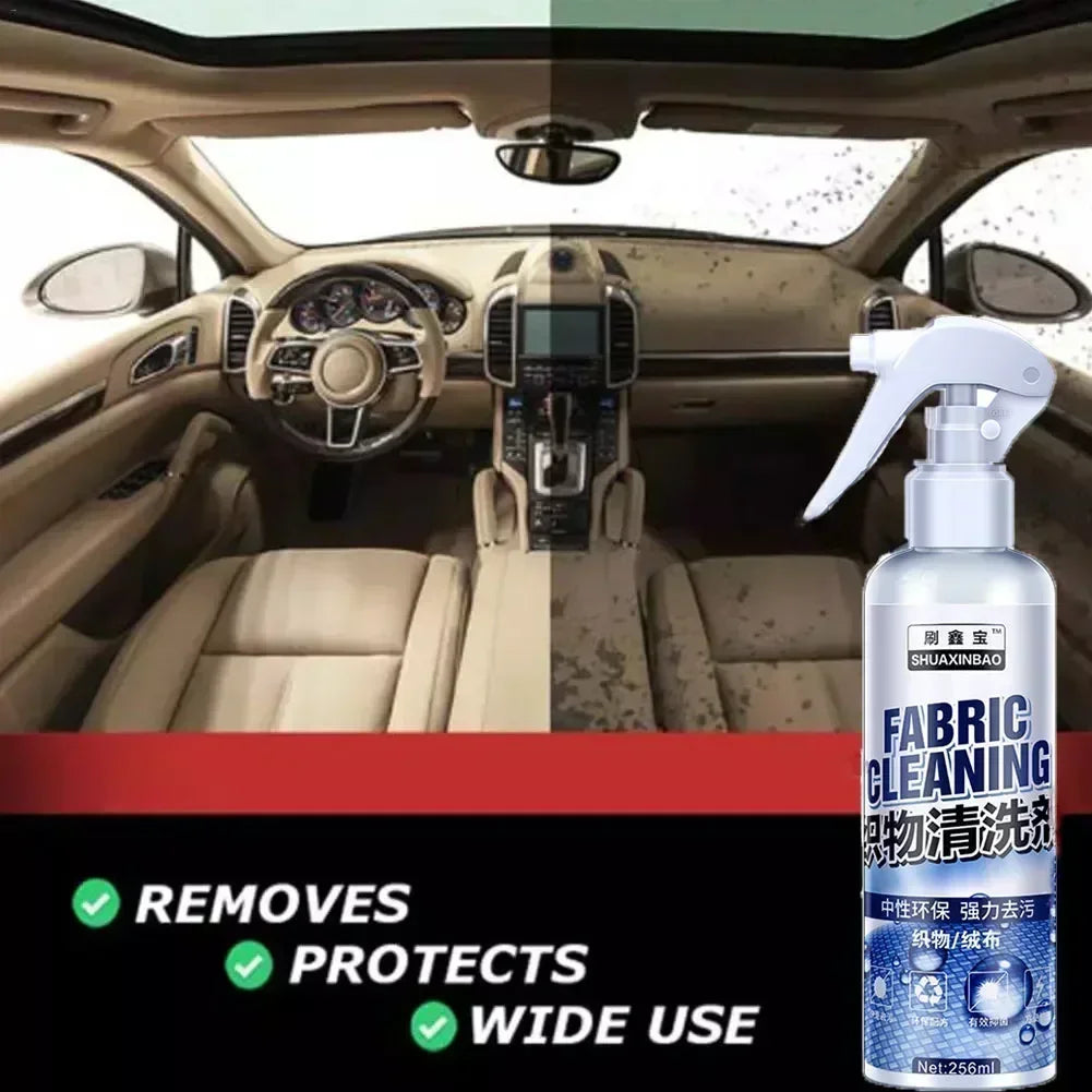 Car Interior Cleaning Agent Ceiling Cleaner Leather Flannel Woven