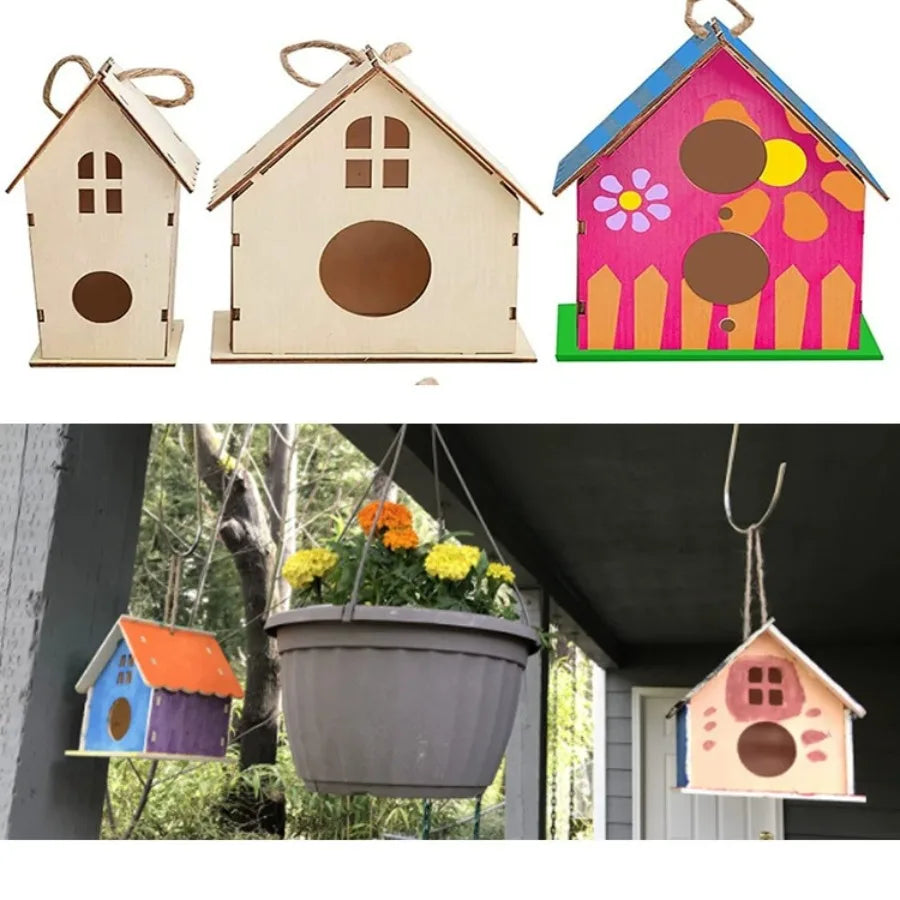 Wooden Mini Miniature Doll House DIY Small Accessory Pet Supplies