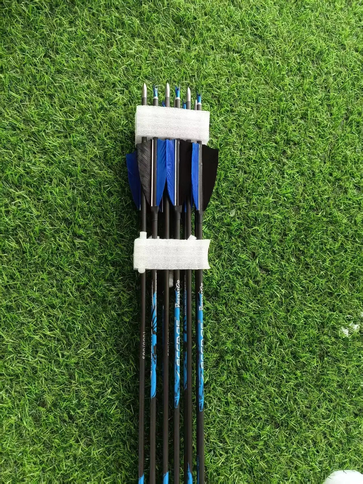 ID4 2 True Feather Arrow Archery Hunting Shooting Pure Carbon Spine