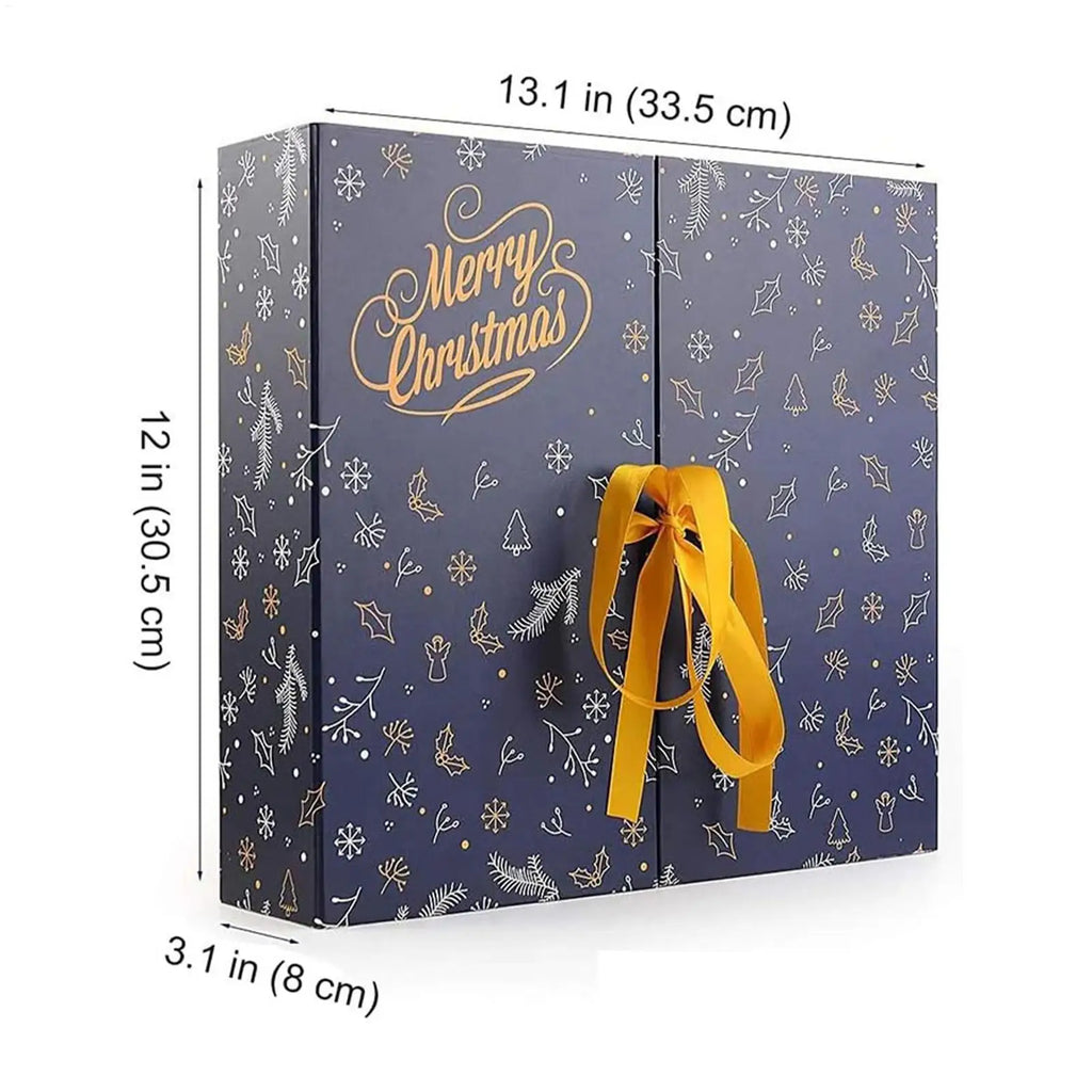 Empty Countdown Calendar Refillable Advent 24 Days Christmas Boxes
