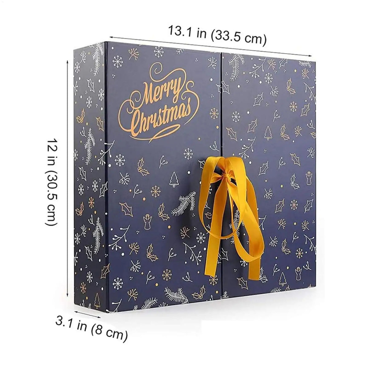 Empty Countdown Calendar Refillable Advent 24 Days Christmas Boxes