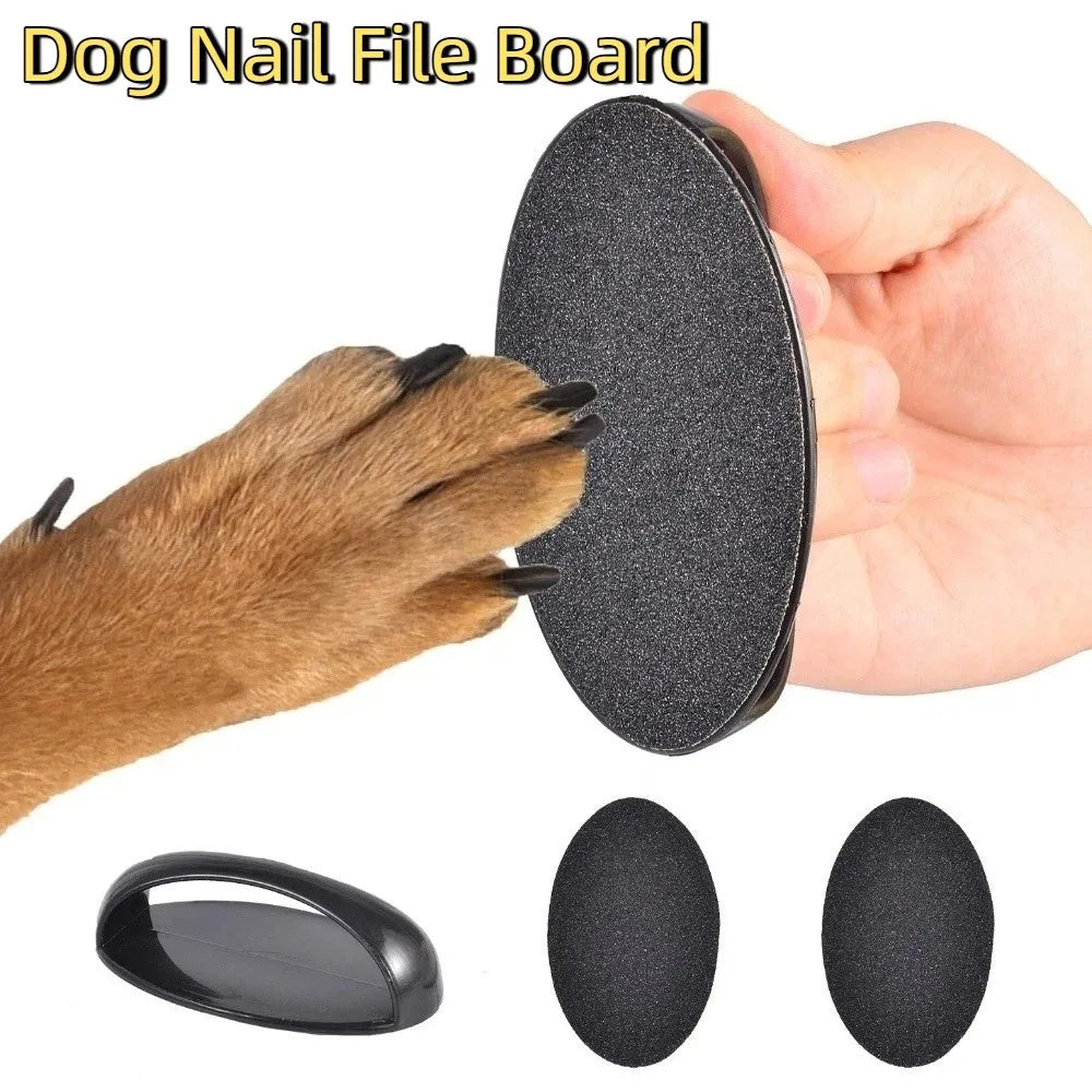 Replaceable Sandpaper Pet Nail File Board for Cats & Dogs