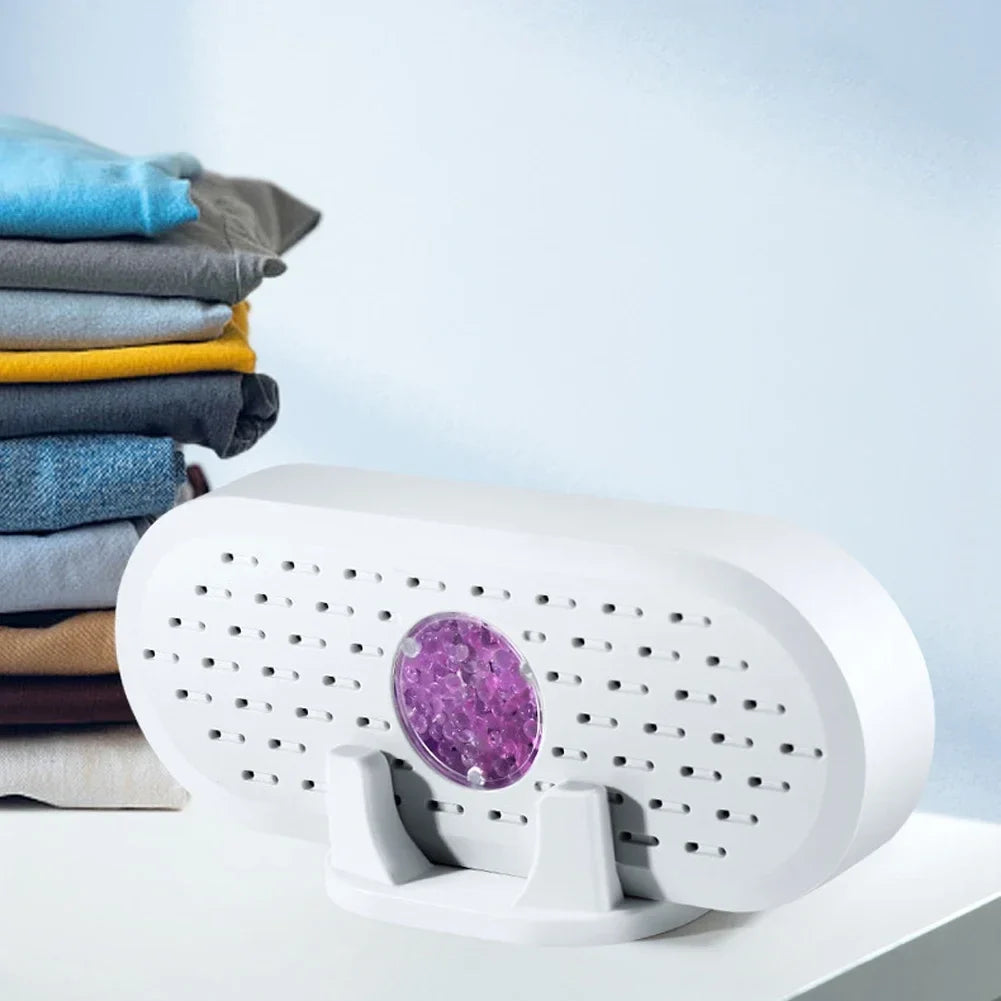Mini USB Dehumidifier – Reusable for Closet, Shoe Cabinet