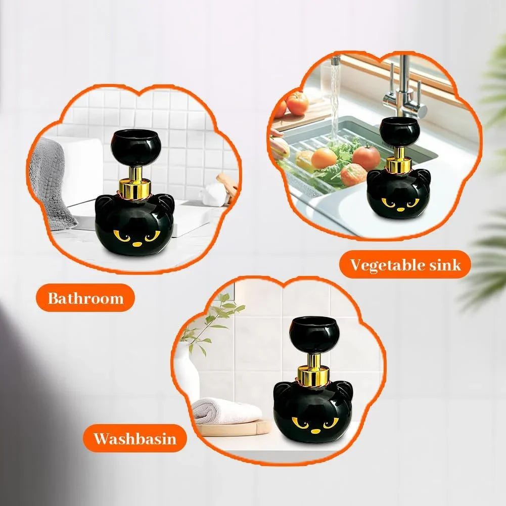 Cat Paw Foaming Soap Dispenser 480ml – Refillable Pump