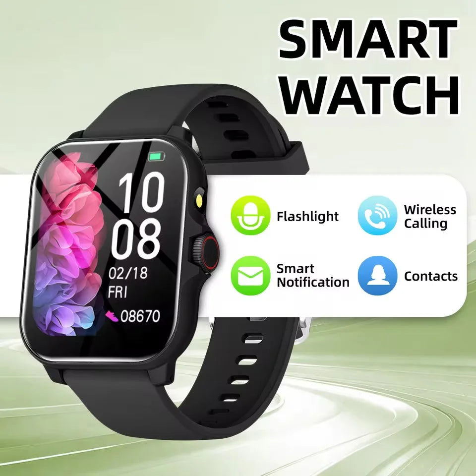 2026 Smartwatch 1 83 HD Screen Bluetooth Call Multi-sports Modes