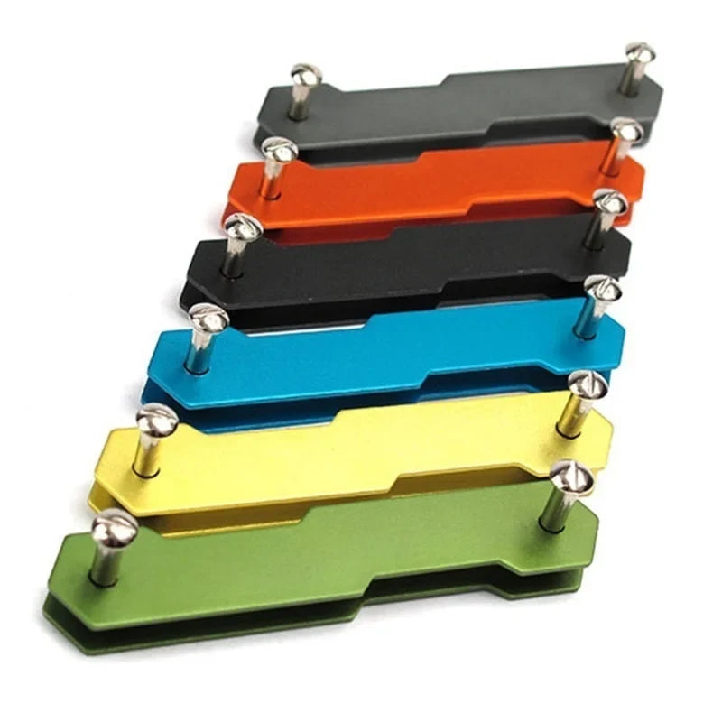 Compact Stainless Steel Key Holder Organizer | EDC Keychain