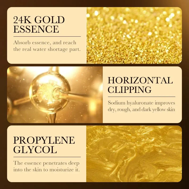 24K Gold Hyaluronic Acid & Niacinamide Face Serum