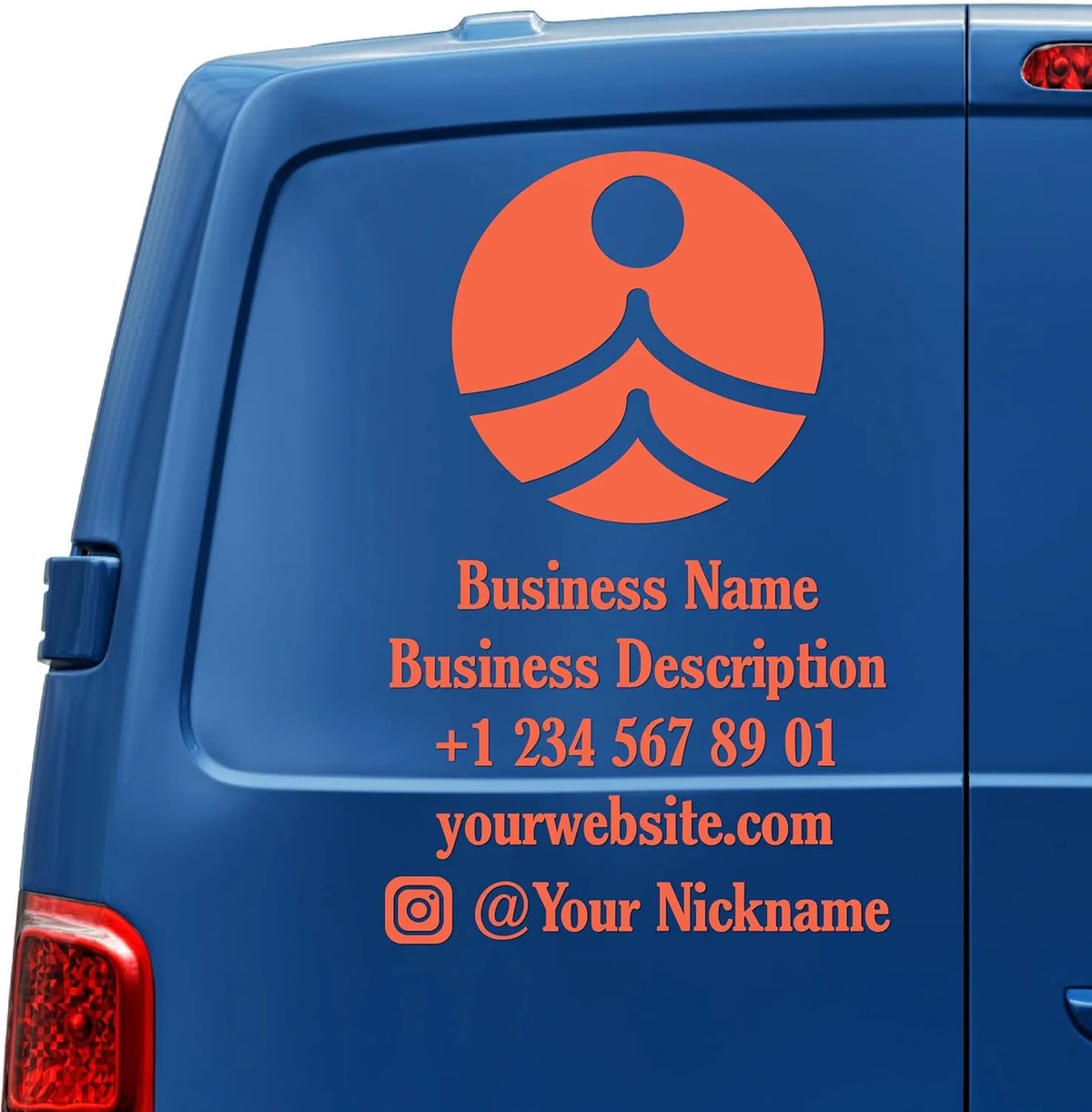 Custom Reflective Car Stickers | Personalized Logo Decals