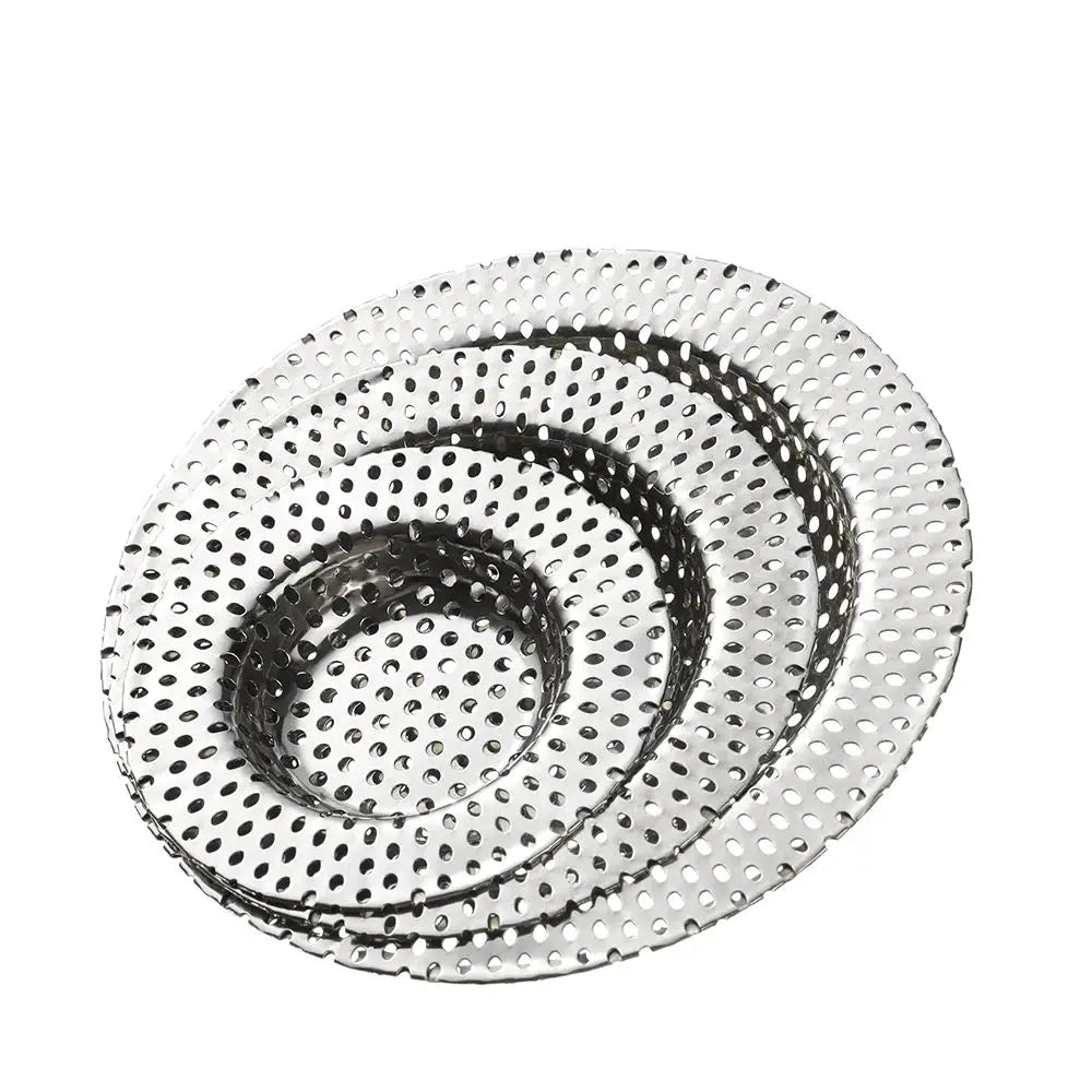 7 9 Stainless Steel Sewer Hair Filter Kitchen Sink Mesh Bath Strainer