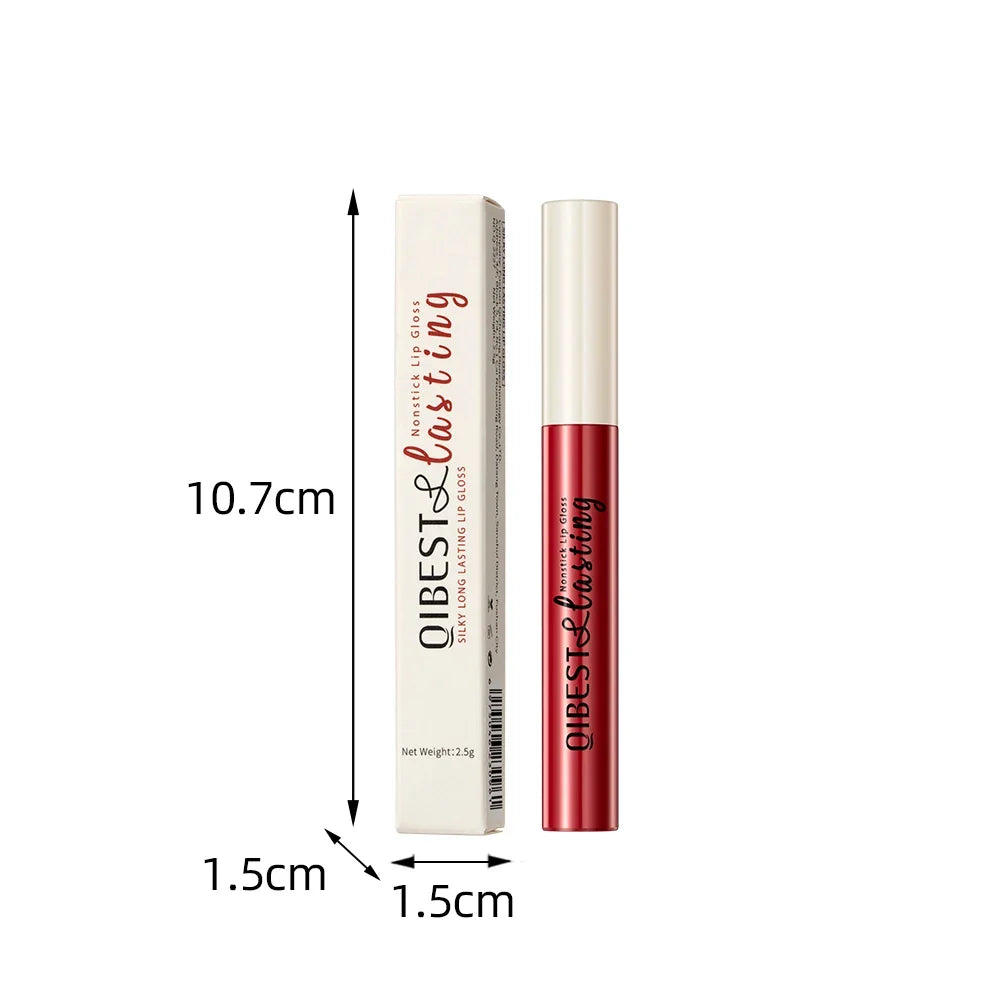 QIBEST Matte Liquid Lipstick – Long-Lasting Velvet Lip Gloss